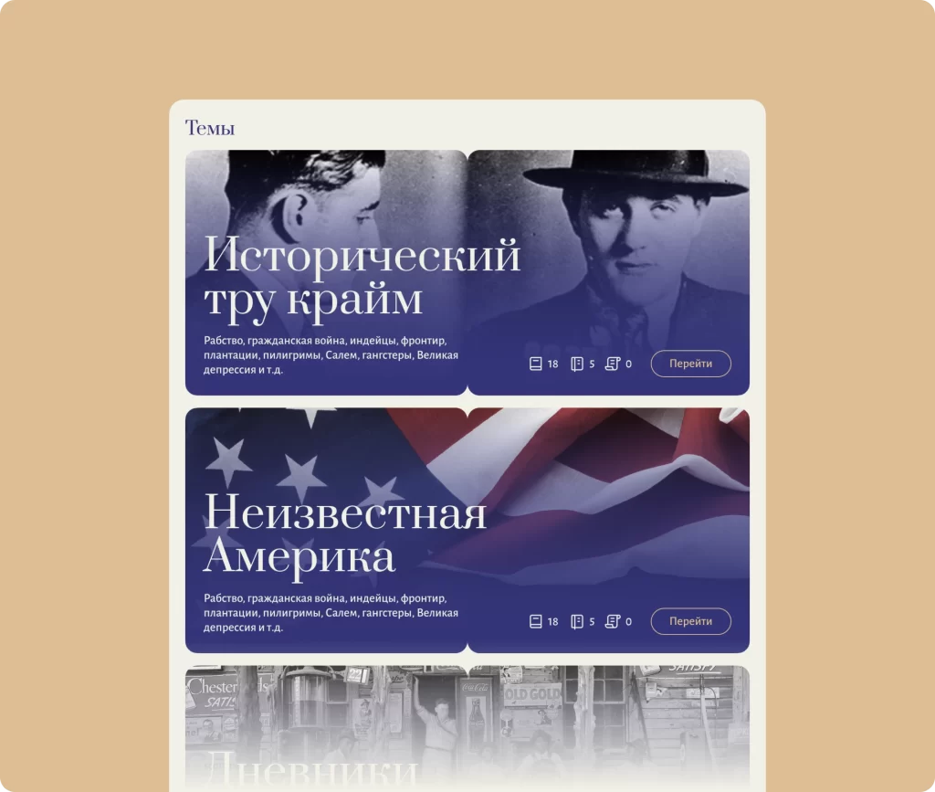 Интерфейс литературной платформы на WordPress