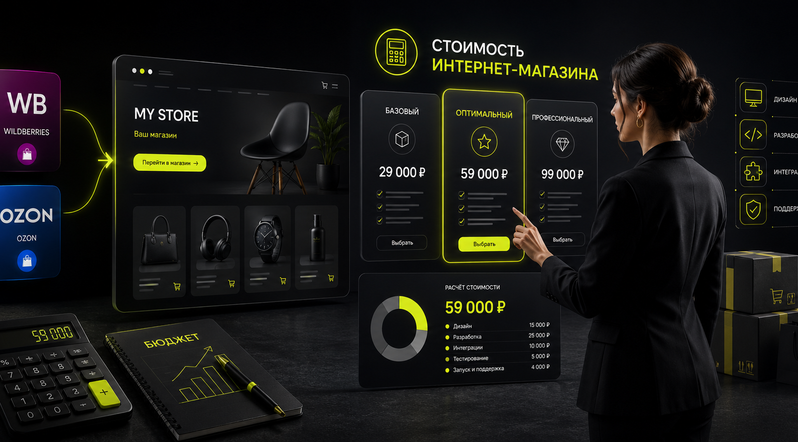 Из чего складывается стоимость интернет-магазина для селлера