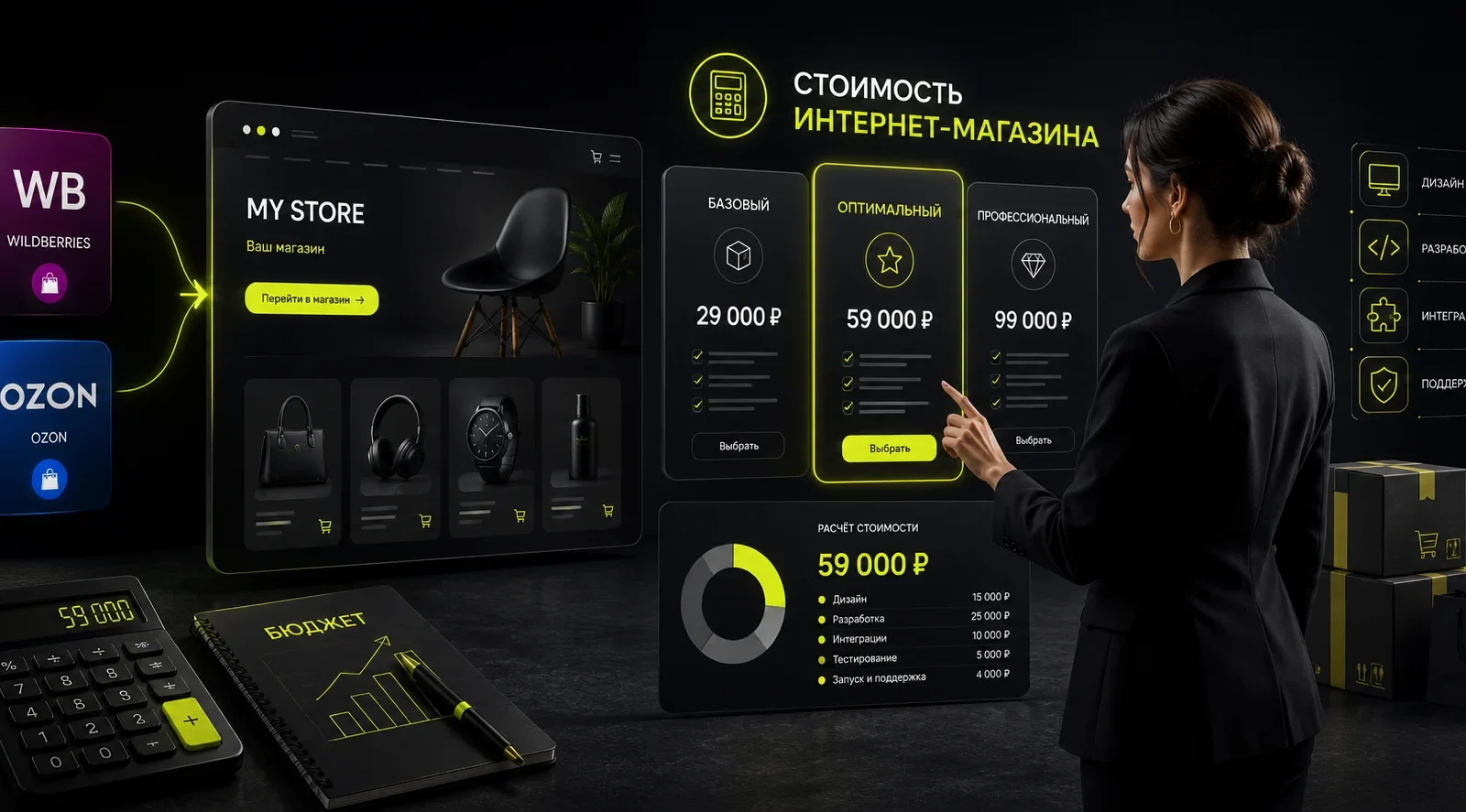 Из чего складывается стоимость интернет-магазина для селлера