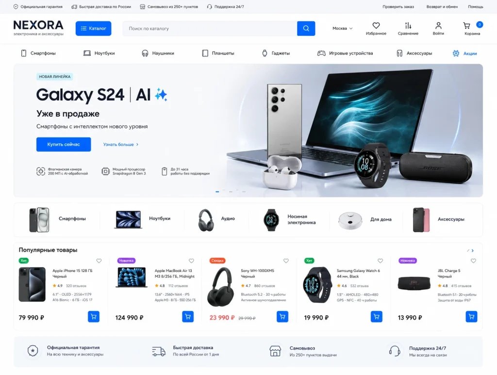 Продажа электроники