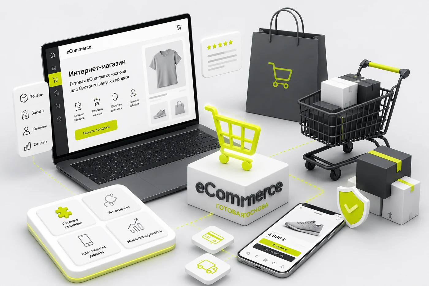 Готовая eCommerce-основа