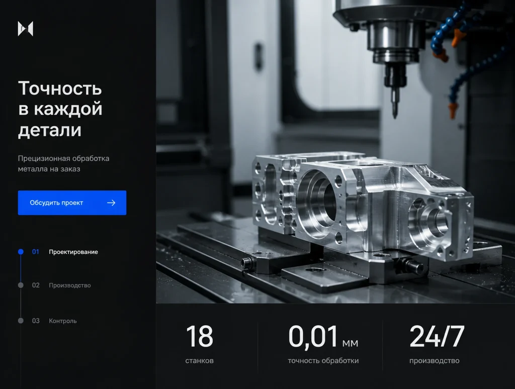 Сайт для промышленности