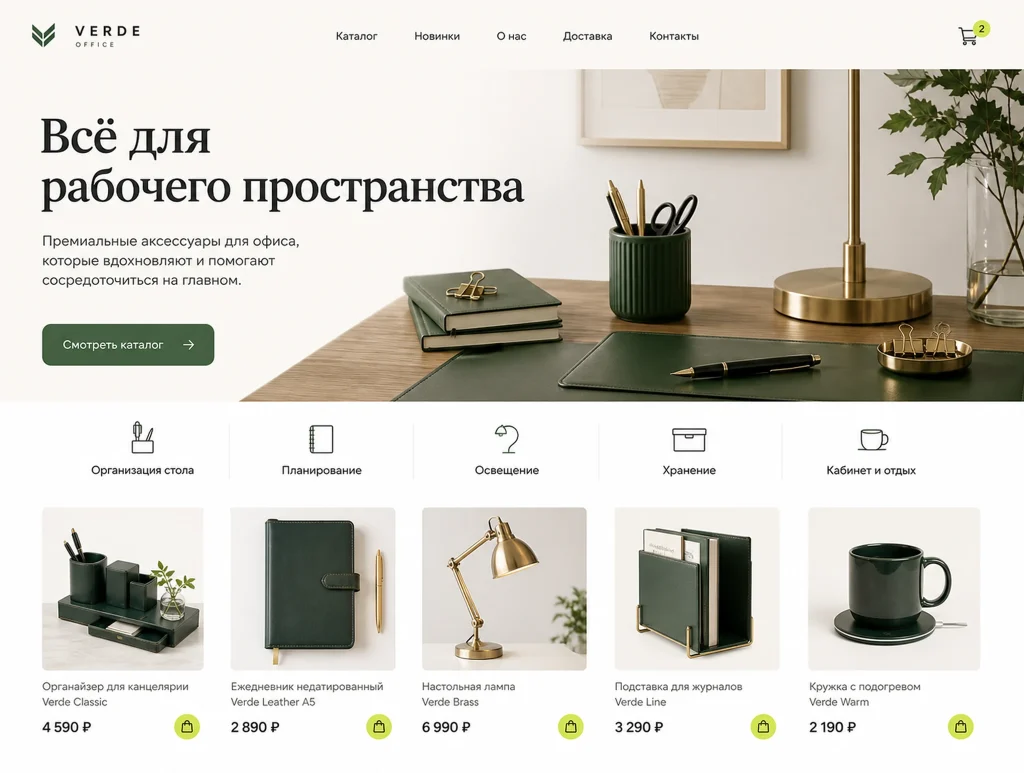 Готовая eCommerce-основа