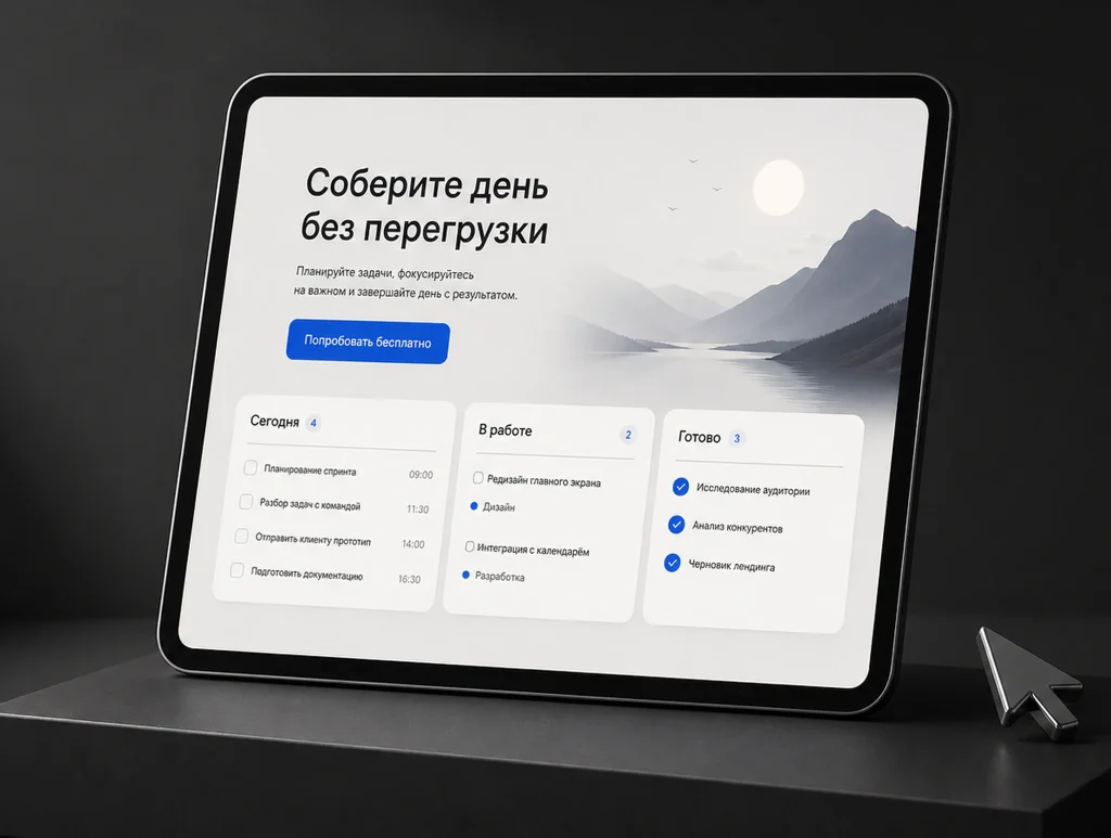 Нужно запуститься быстрее большого сайта