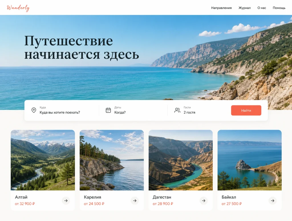 Бронирование путевок