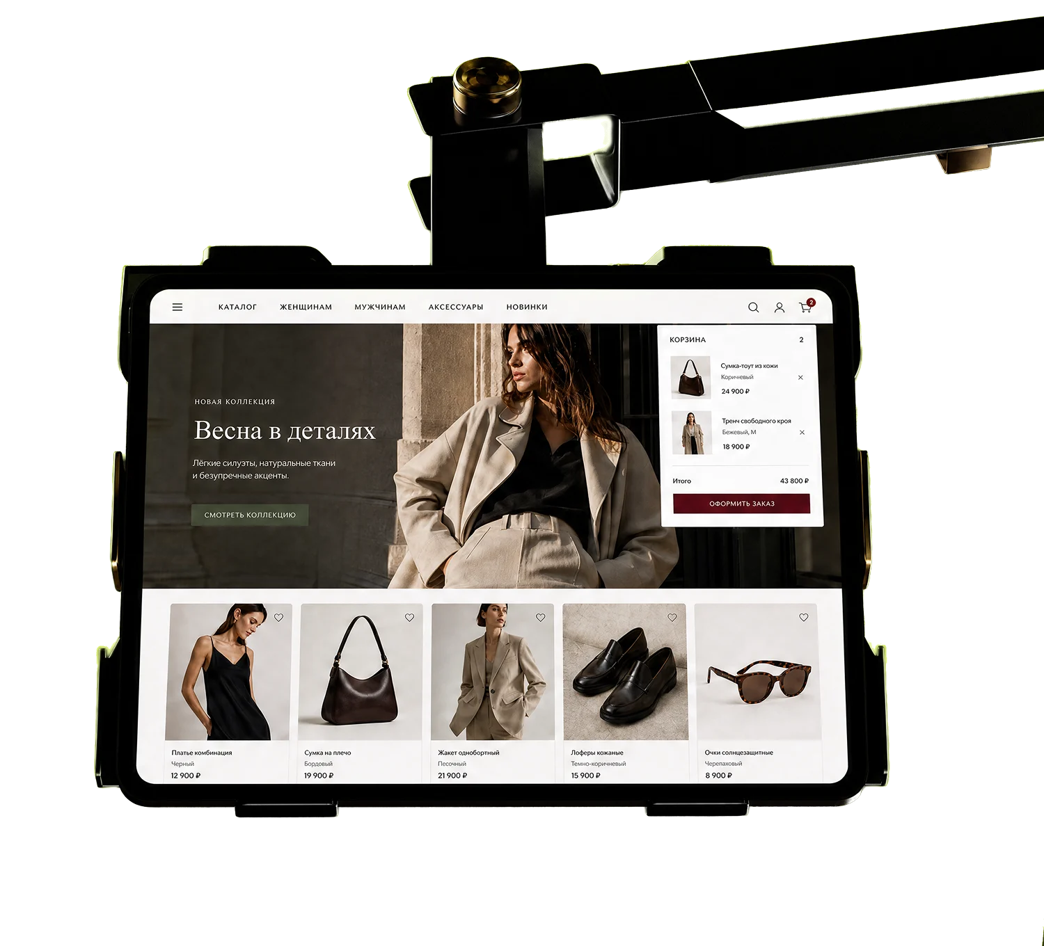Разработка интернет-магазина с индивидуальным дизайном под ключ